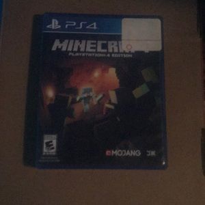 Minecraft Playstation 4 edition